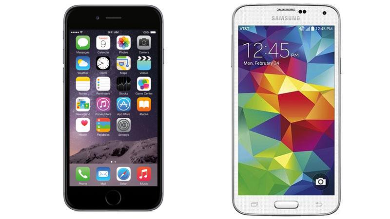 iPhone 6 vs Samsung Galaxy S5