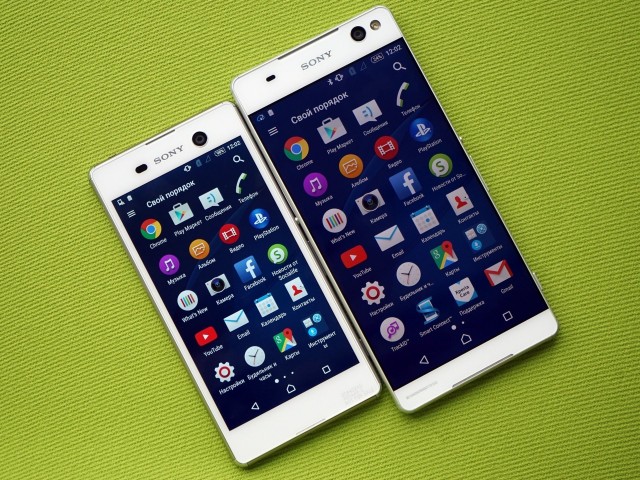 Xperia C5 Ultra and M5